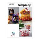 Simplicity Sewing Pattern S9623 FABRIC BASKETS BY CARLA REISS DESIGN-1