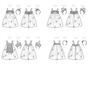 Simplicity Sewing Pattern S9625 TODDLERS' TULLE COSTUMES BY ANDREA SCHEWE DESIGNS-6