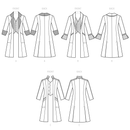 Simplicity Sewing Pattern S9630 MEN'S COSTUME COATS-7