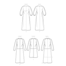 Simplicity Sewing Pattern S9640 MISSES' DOLMAN SLEEVE DRESSES-7