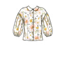 Simplicity Sewing Pattern S9646 MISSES' BUTTON DOWN TOP-4