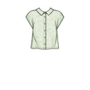 Simplicity Sewing Pattern S9646 MISSES' BUTTON DOWN TOP-6