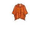 Simplicity Sewing Pattern S9649 MISSES' PONCHOS-6