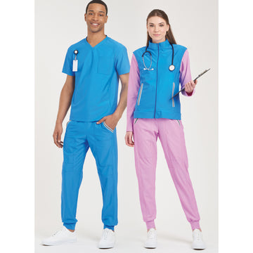Simplicity Sewing Pattern S9650 UNISEX KNIT SCRUBS - 0