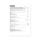 Simplicity Sewing Pattern S9658 MISSES' HATS, HEADBAND, MITTENS IN SIZES S-M-L, COWL AND INFINITY SCARF-5