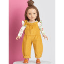 Simplicity Sewing Pattern S9661 CHILDREN'S KNIT TOPS, OVERALLS, AND JUMPER AND DOLL CLOTHES FOR 18" DOLL-4