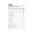 Simplicity Sewing Pattern S9663 PET COATS WITH OPTIONAL HOODS AND COWLS IN SIZES S-M-L AND ADULT COWL-8