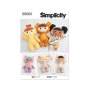 Simplicity Sewing Pattern S9665 PLUSH DOLLS-1