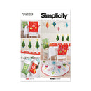Simplicity Sewing Pattern S9669 CHRISTMAS DƒCOR-1