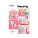 Simplicity Sewing Pattern S9670 SEWING ROOM ACCESSORIES-1