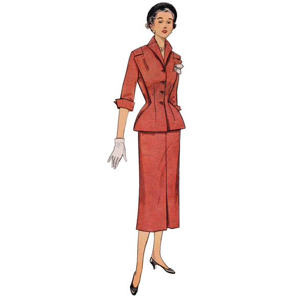 Simplicity Sewing Pattern S9675 MISSES' VINTAGE SKIRT AND JACKET