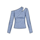Simplicity Sewing Pattern S9679 MISSES' KNIT TOP WITH SLEEVE VARIATIONS-5