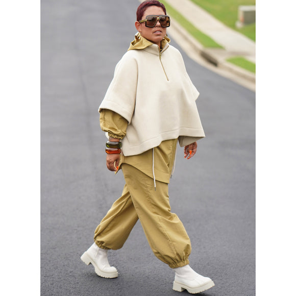 Simplicity Sewing Pattern S9687 MISSES' JACKET, PONCHO AND PANTS BY MIMI G