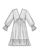 Simplicity Sewing Pattern S9702 MISSES' EMPIRE DRESS-4