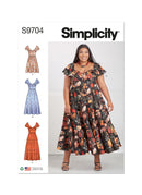 Simplicity Sewing Pattern S9704 WOMEN'S DRESSES-1
