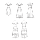 Simplicity Sewing Pattern S9704 WOMEN'S DRESSES-7
