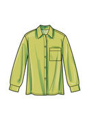 Simplicity Sewing Pattern S9707 MISSES' SHIRTS-5