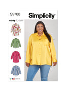 Simplicity Sewing Pattern S9708 WOMEN'S SHIRTS-1