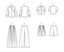 Simplicity Sewing Pattern S9715 MISSES' SHIRT, PANTS AND SHORTS-7