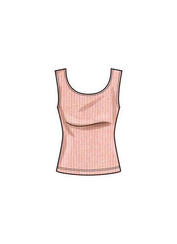 Simplicity Sewing Pattern S9717 WOMEN'S KNIT TOP, CARDIGAN AND SKIRT - 0