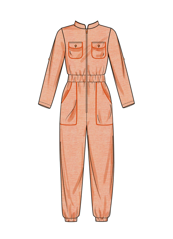 Simplicity Sewing Pattern S9722 CHILDREN'S AND GIRLS' JUMPSUIT, ROMPER AND DRESS