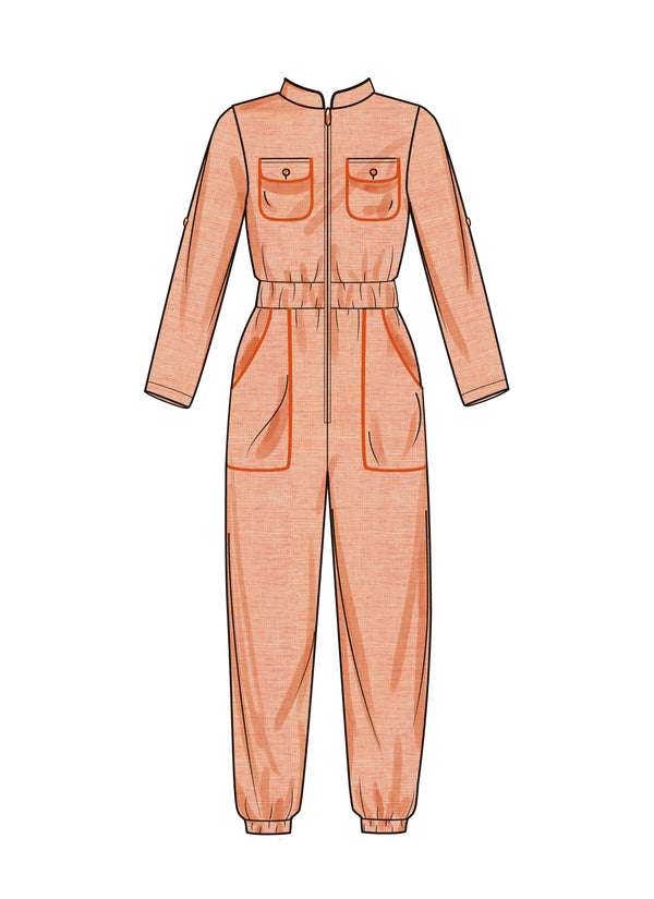 Simplicity Sewing Pattern S9722 CHILDREN'S AND GIRLS' JUMPSUIT, ROMPER AND DRESS