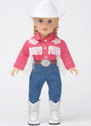 Simplicity Sewing Pattern S9728 18" DOLL CLOTHES BY ELAINE HEIGL DESIGNS-4