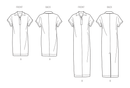 Simplicity Sewing Pattern S9740 MISSES' KNIT DRESS IN TWO LENGTHS BY MIMI G STYLE-7
