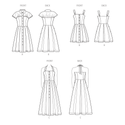 Simplicity Sewing Pattern S9743 WOMEN'S DRESSES