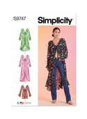 Simplicity Sewing Pattern S9747 MISSES' DUSTERS