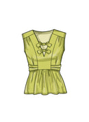 Simplicity Sewing Pattern S9748 MISSES' TOP WITH SLEEVE VARIATIONS-5