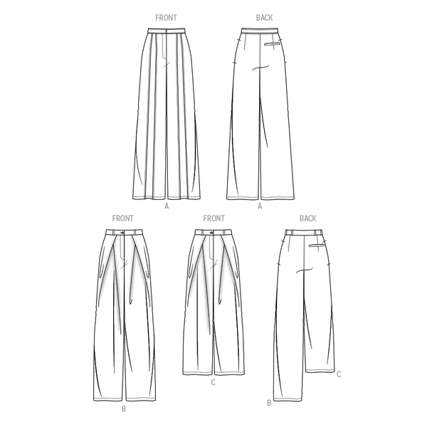 Simplicity Sewing Pattern S9753 MISSES' PANTS