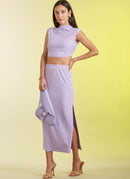 Simplicity Sewing Pattern S9757 MISSES' KNIT TOP AND SKIRT IN TWO LENGTHS-2