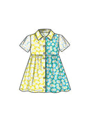 Simplicity Sewing Pattern S9760 TODDLERS' DRESS WITH SLEEVE VARIATIONS-3