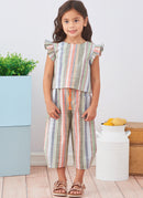 Simplicity Sewing Pattern S9761 CHILDREN'S AND GIRLS' DRESS, TOP AND PANTS-6