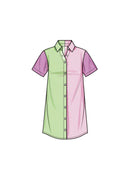Simplicity Sewing Pattern S9763 GIRLS' SHIRTDRESSES, SHIRTS AND HAT-3