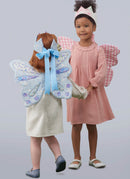 Simplicity Sewing Pattern S9765 CHILDREN'S WINGS IN SIZES S-M-L, CROWN, TOTE, BACKPACK AND WINGS AND CROWN FOR DOLL OR PLUSH ANIMALS BY LAURA ASHLEY-2