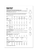 Simplicity Sewing Pattern S9767 CHILDREN'S AND MISSES' WRAP AROUND APRON AND SCARF HAT BY RUBY JEAN'S CLOSET-12