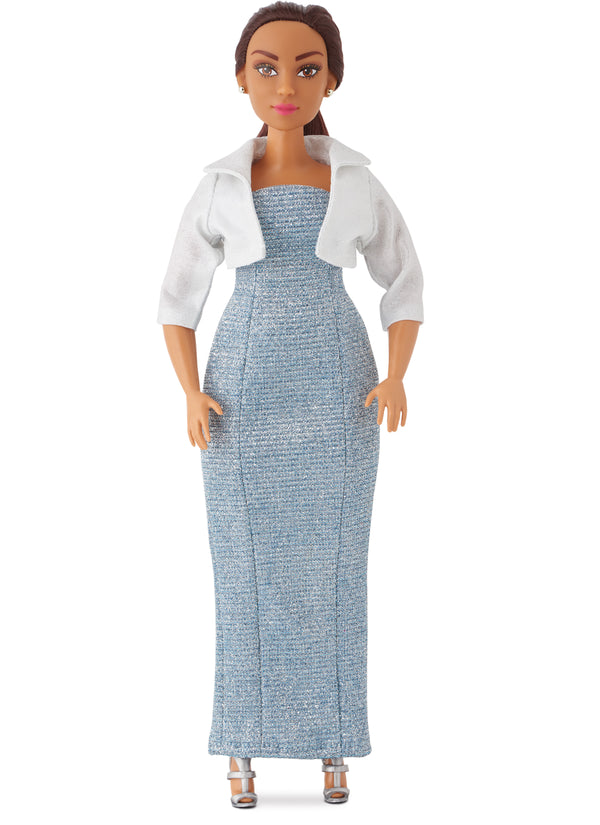 Simplicity Sewing Pattern S9769 11 1/2" FASHION CLOTHES FOR REGULAR AND CURVY SIZE DOLLS BY ANDREA SCHEWE DESIGNS