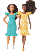 Simplicity Sewing Pattern S9769 11 1/2" FASHION CLOTHES FOR REGULAR AND CURVY SIZE DOLLS BY ANDREA SCHEWE DESIGNS-4