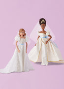 Simplicity Sewing Pattern S9769 11 1/2" FASHION CLOTHES FOR REGULAR AND CURVY SIZE DOLLS BY ANDREA SCHEWE DESIGNS-9