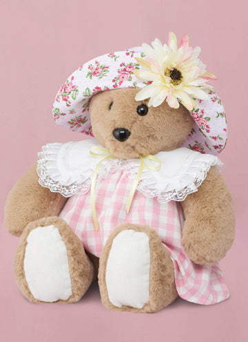 Patrón de costura Simplicity S9771 OSO DE PELUCHE CON ROPA Y GORROS DE LAURA ASHLEY - 0