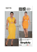 Simplicity Sewing Pattern S9778 MISSES' KNIT DRESS IN TWO LENGTHS BY MIMI G STYLE-1