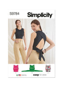 Simplicity Sewing Pattern S9784 MISSES' KNIT TOPS-1
