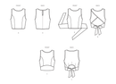 Simplicity Sewing Pattern S9784 MISSES' KNIT TOPS-7