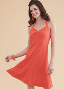 Simplicity Sewing Pattern S9794 MISSES' KNIT SHORT HALTER DRESS AND HALTER TOP-2