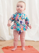 Simplicity Sewing Pattern S9796 BABIES' SWIMSUITS WITH RASH GUARD AND HEADBAND IN ONE SIZE-2