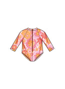 Simplicity Sewing Pattern S9796 BABIES' SWIMSUITS WITH RASH GUARD AND HEADBAND IN ONE SIZE-3