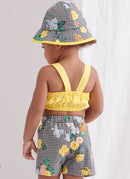 Simplicity Sewing Pattern S9797 TODDLERS' TOPS, SKORT, PANTS AND HAT IN THREE SIZES-10