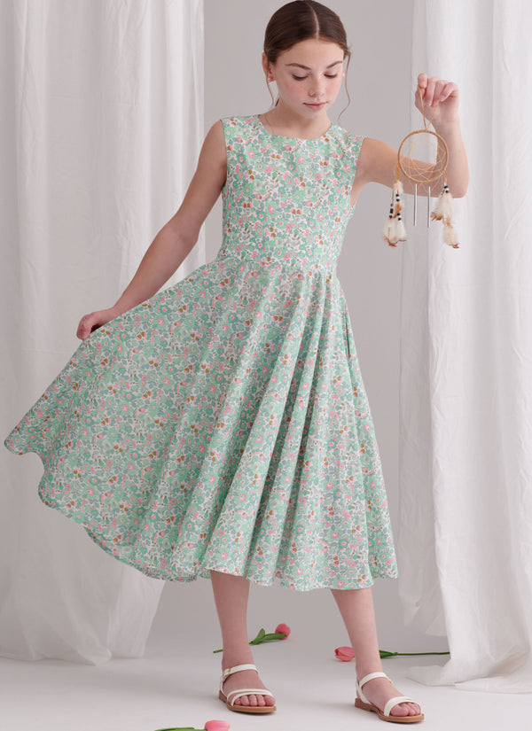 Simplicity Sewing Pattern S9799 CHILDREN'S AND GIRLS' DRESSES